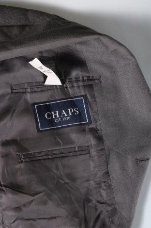 Мъжко сако Chaps, Размер XL, Цвят Сив, Цена 4,84 лв.