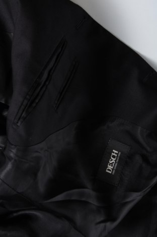 Ανδρικό σακάκι Desch, Μέγεθος L, Χρώμα Μαύρο, Τιμή 3,36 €