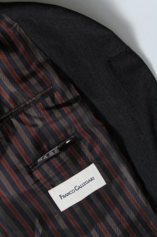 Ανδρικό σακάκι Franco Callegari, Μέγεθος L, Χρώμα Μαύρο, Τιμή 2,99 €
