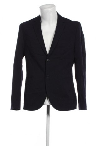 Ανδρικό σακάκι H&M Conscious Collection, Μέγεθος L, Χρώμα Μπλέ, Τιμή 5,17 €