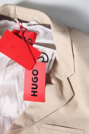 Ανδρικό σακάκι Hugo Boss, Μέγεθος L, Χρώμα  Μπέζ, Τιμή 199,48 €