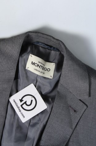Мъжко сако Montego, Размер S, Цвят Сив, Цена 23,80 лв.