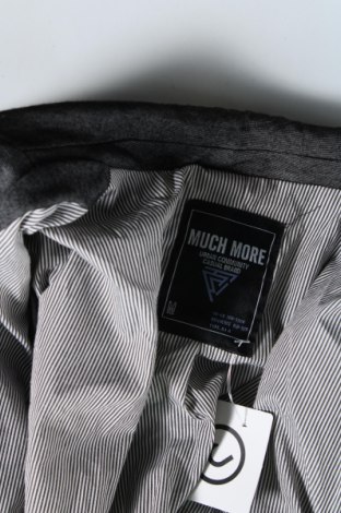 Ανδρικό σακάκι Much More, Μέγεθος M, Χρώμα Γκρί, Τιμή 3,54 €