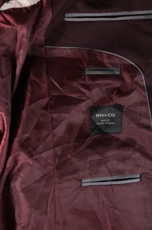 Ανδρικό σακάκι RW & Co., Μέγεθος L, Χρώμα Κόκκινο, Τιμή 4,79 €