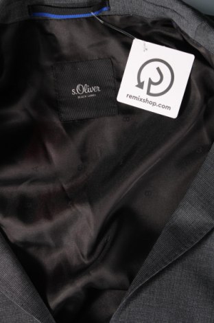 Ανδρικό σακάκι S.Oliver, Μέγεθος M, Χρώμα Γκρί, Τιμή 13,30 €