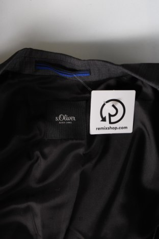 Ανδρικό σακάκι S.Oliver Black Label, Μέγεθος S, Χρώμα Γκρί, Τιμή 21,12 €