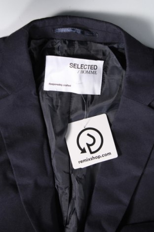 Ανδρικό σακάκι Selected Homme, Μέγεθος M, Χρώμα Μπλέ, Τιμή 12,85 €
