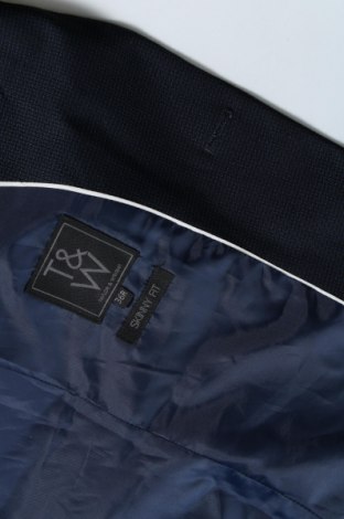 Ανδρικό σακάκι Taylor & Wright, Μέγεθος S, Χρώμα Μπλέ, Τιμή 4,90 €