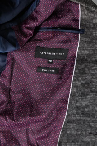 Ανδρικό σακάκι Taylor & Wright, Μέγεθος S, Χρώμα Γκρί, Τιμή 3,27 €