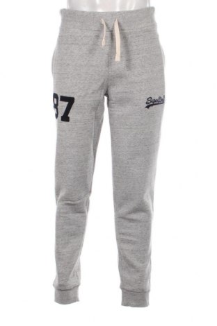Herren Sporthose Superdry, Größe M, Farbe Grau, Preis 47,94 €