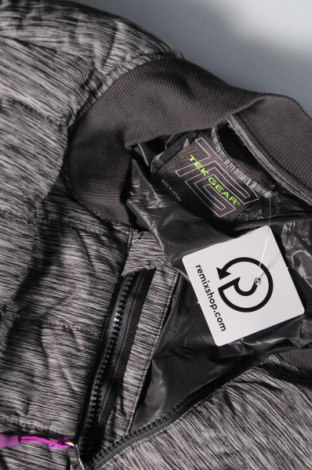 Ανδρικό αθλητικό μπουφάν Tek Gear, Μέγεθος L, Χρώμα Γκρί, Τιμή 11,99 €