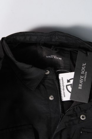 Ανδρικό μπουφάν Brave Soul, Μέγεθος XL, Χρώμα Μαύρο, Τιμή 18,82 €