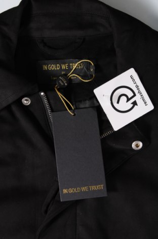 Ανδρικό μπουφάν In Gold We Trust, Μέγεθος S, Χρώμα Μαύρο, Τιμή 19,05 €