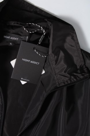 Ανδρικό μπουφάν NIGHT ADDICT, Μέγεθος XL, Χρώμα Μαύρο, Τιμή 14,30 €