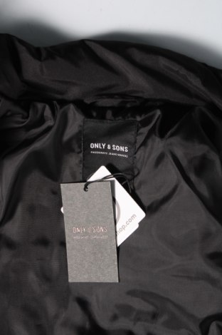 Ανδρικό μπουφάν Only & Sons, Μέγεθος XS, Χρώμα Μαύρο, Τιμή 9,13 €