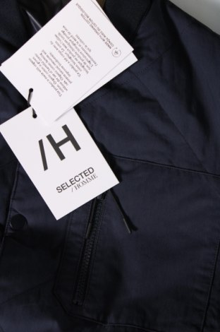 Ανδρικό μπουφάν Selected Homme, Μέγεθος S, Χρώμα Μπλέ, Τιμή 9,28 €