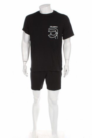 Pijama Karl Lagerfeld, Mărime M, Culoare Negru, Preț 760,53 Lei