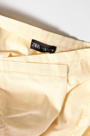 Fustă-pantalon Zara, Mărime M, Culoare Galben, Preț 95,39 Lei