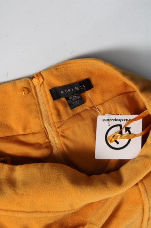Φούστα Amisu, Μέγεθος XS, Χρώμα Κίτρινο, Τιμή 2,87 €