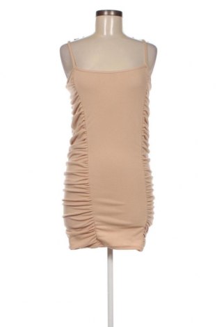 Kleid Femme Luxe, Größe M, Farbe Beige, Preis 5,75 €