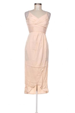 Φόρεμα Little Mistress, Μέγεθος XS, Χρώμα  Μπέζ, Τιμή 6,80 €