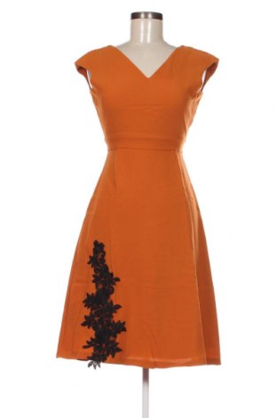 Φόρεμα Massimo Dutti, Μέγεθος XS, Χρώμα Πορτοκαλί, Τιμή 21,51 €