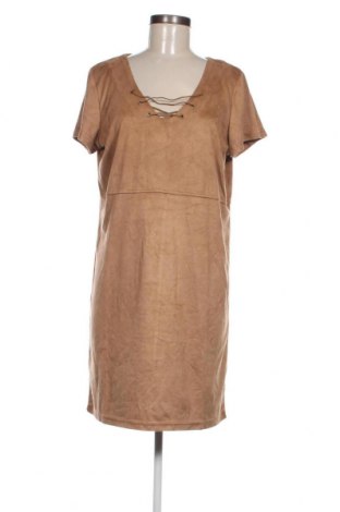 Kleid Urban By Gemo, Größe L, Farbe Beige, Preis € 4,70