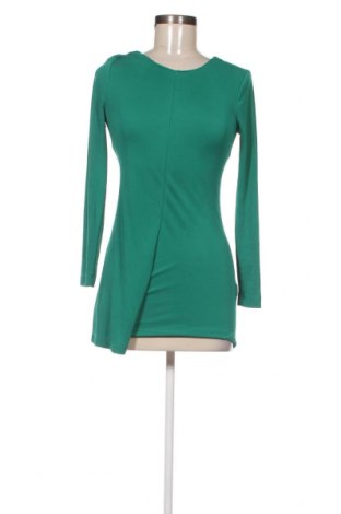 Рокля Zara Trafaluc, Размер XS, Цвят Зелен, Цена 4,08 лв.