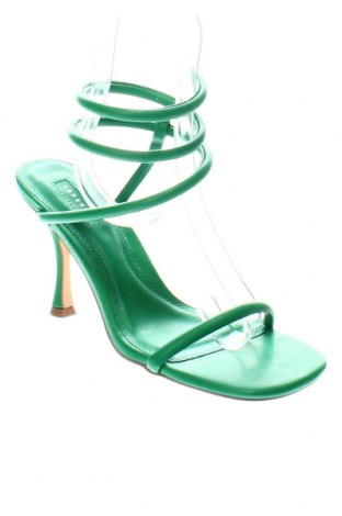 Sandalen Topshop, Größe 40, Farbe Grün, Preis 14,68 €