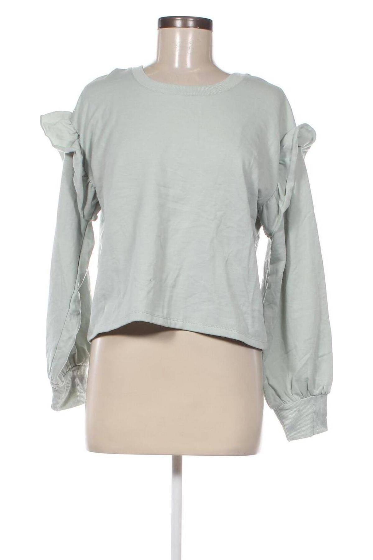 Γυναικεία μπλούζα Almost Famous, Μέγεθος L, Χρώμα Πράσινο, Τιμή 4,00 €