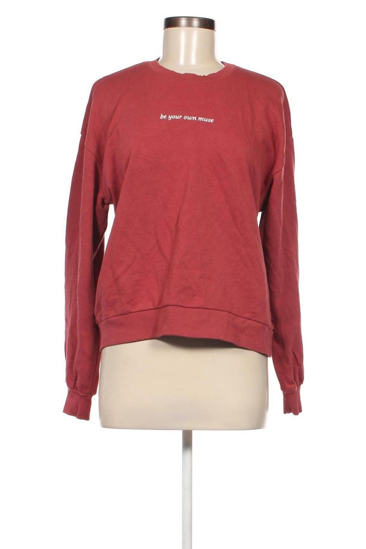 Damen Shirt Bershka, Größe M, Farbe Rot, Preis 1,85 €