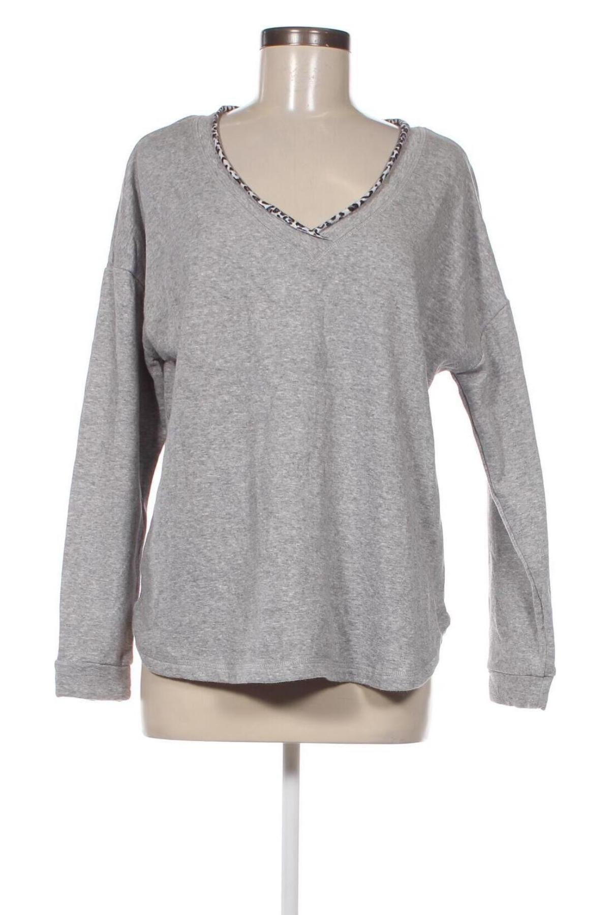 Γυναικεία μπλούζα Cable & Gauge, Μέγεθος M, Χρώμα Γκρί, Τιμή 4,23 €