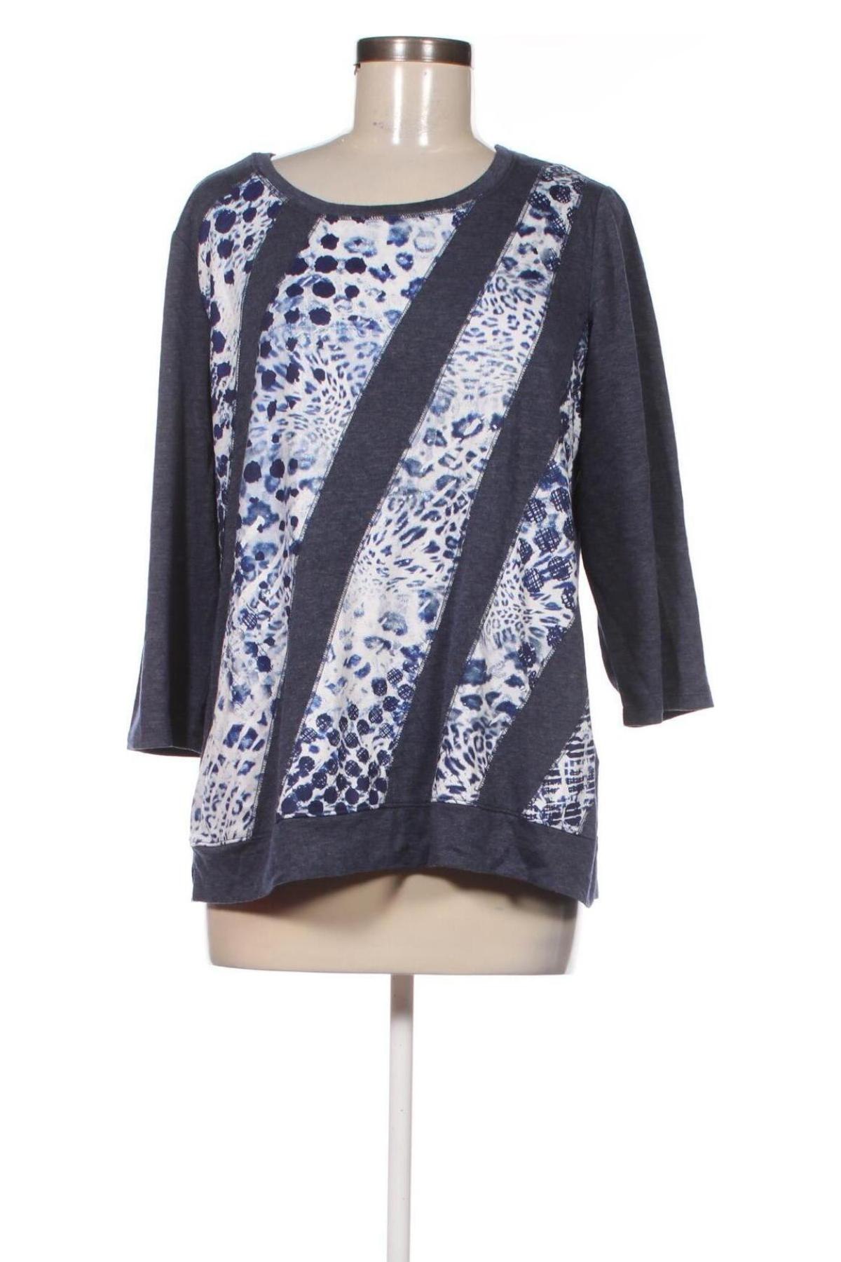 Γυναικεία μπλούζα Chico's, Μέγεθος M, Χρώμα Μπλέ, Τιμή 5,05 €