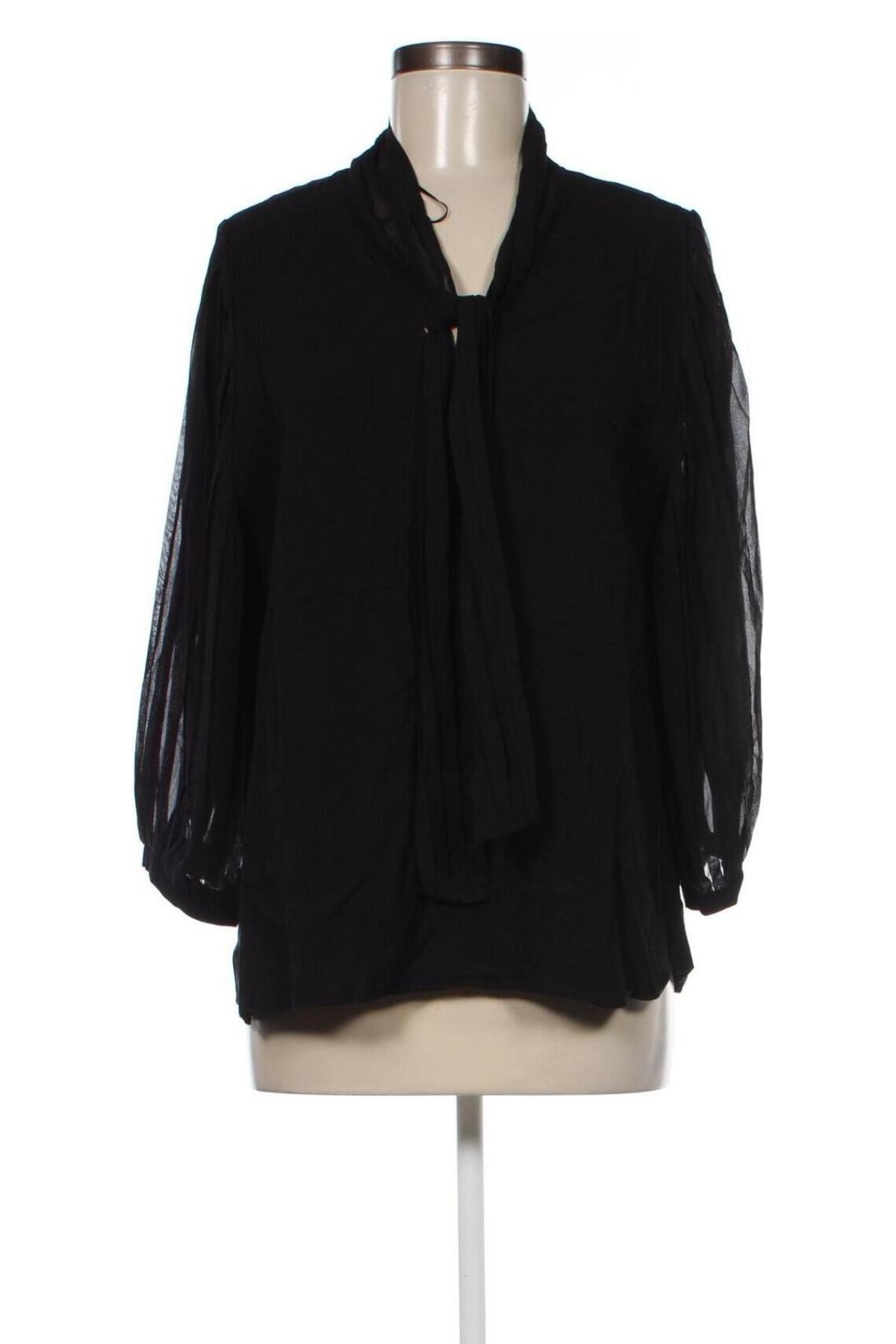 Γυναικεία μπλούζα Comma,, Μέγεθος XL, Χρώμα Μαύρο, Τιμή 52,58 €