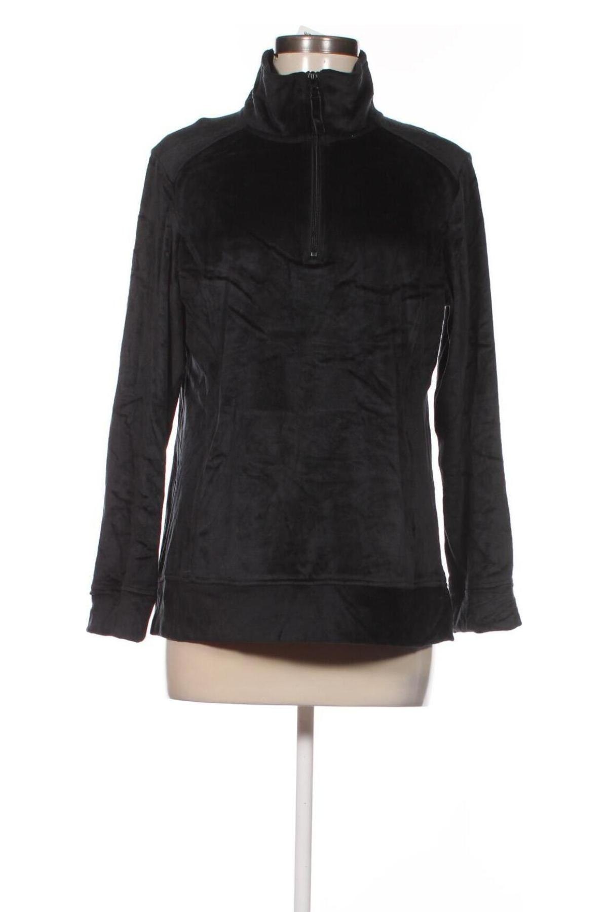 Дамска блуза Croft & Barrow, Размер M, Цвят Черен, Цена 9,12 лв.