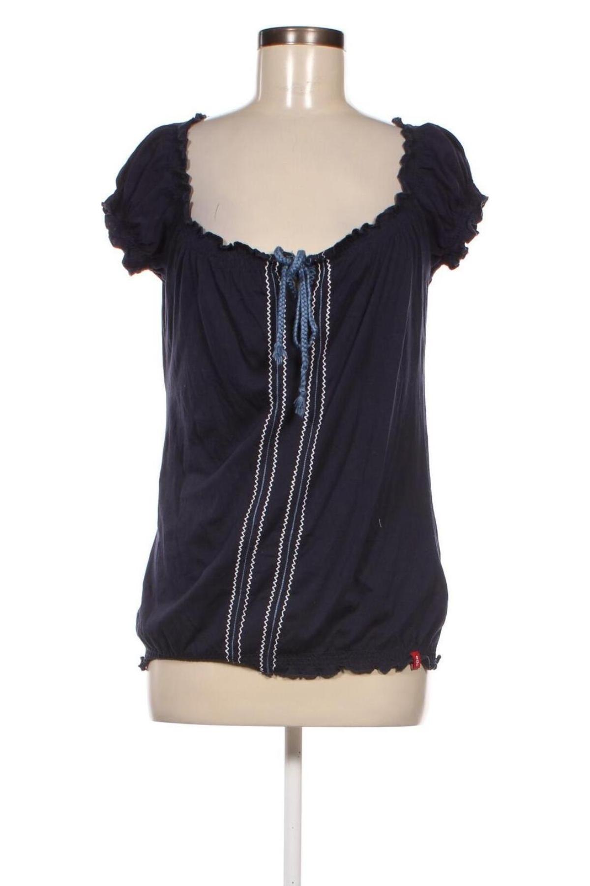 Дамска блуза Edc By Esprit, Размер XS, Цвят Син, Цена 4,32 лв.