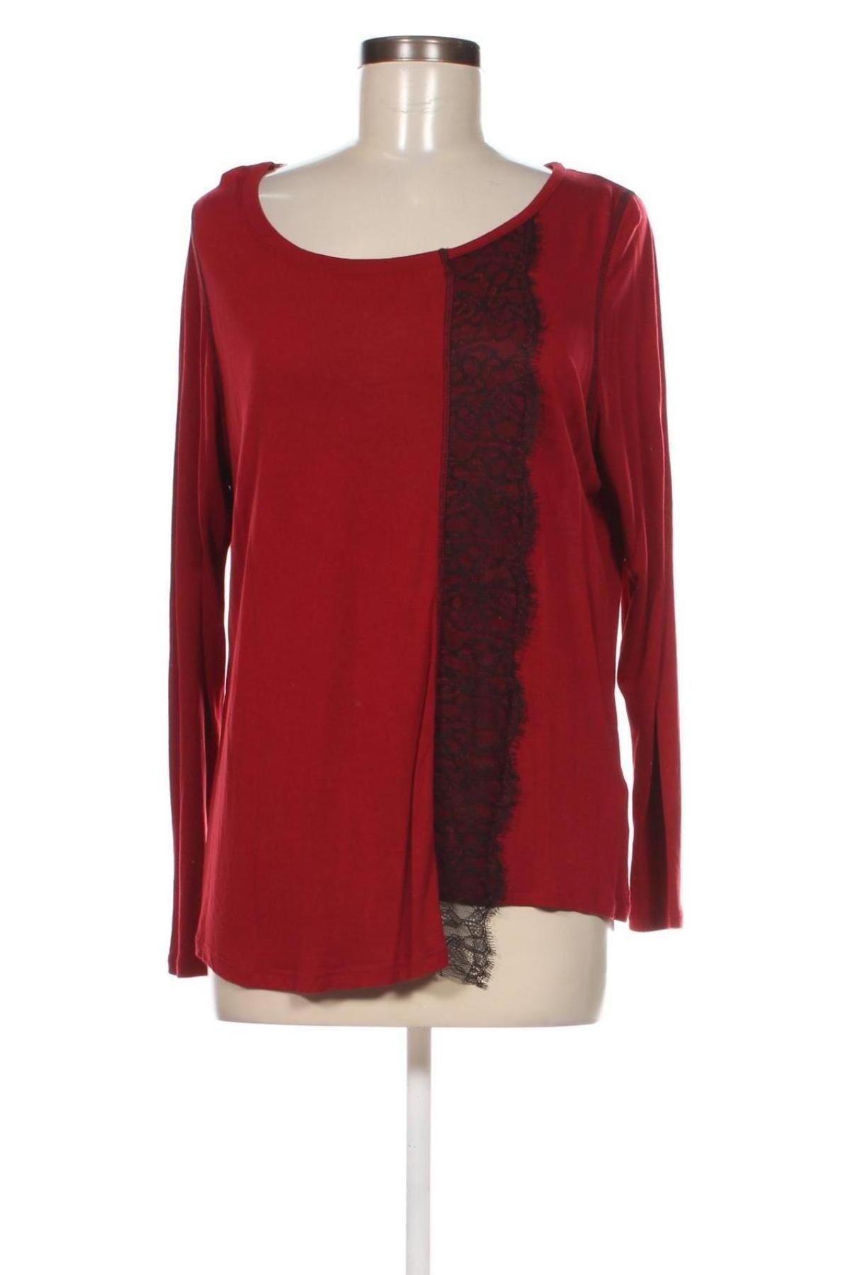 Γυναικεία μπλούζα Fiorella Rubino, Μέγεθος S, Χρώμα Κόκκινο, Τιμή 5,05 €