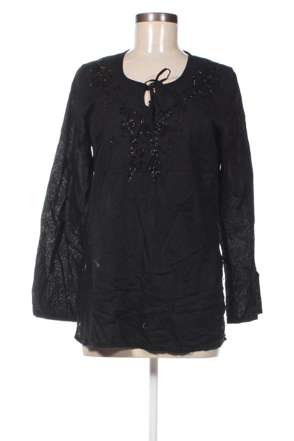 Γυναικεία μπλούζα Flash Lights, Μέγεθος S, Χρώμα Μαύρο, Τιμή 2,59 €