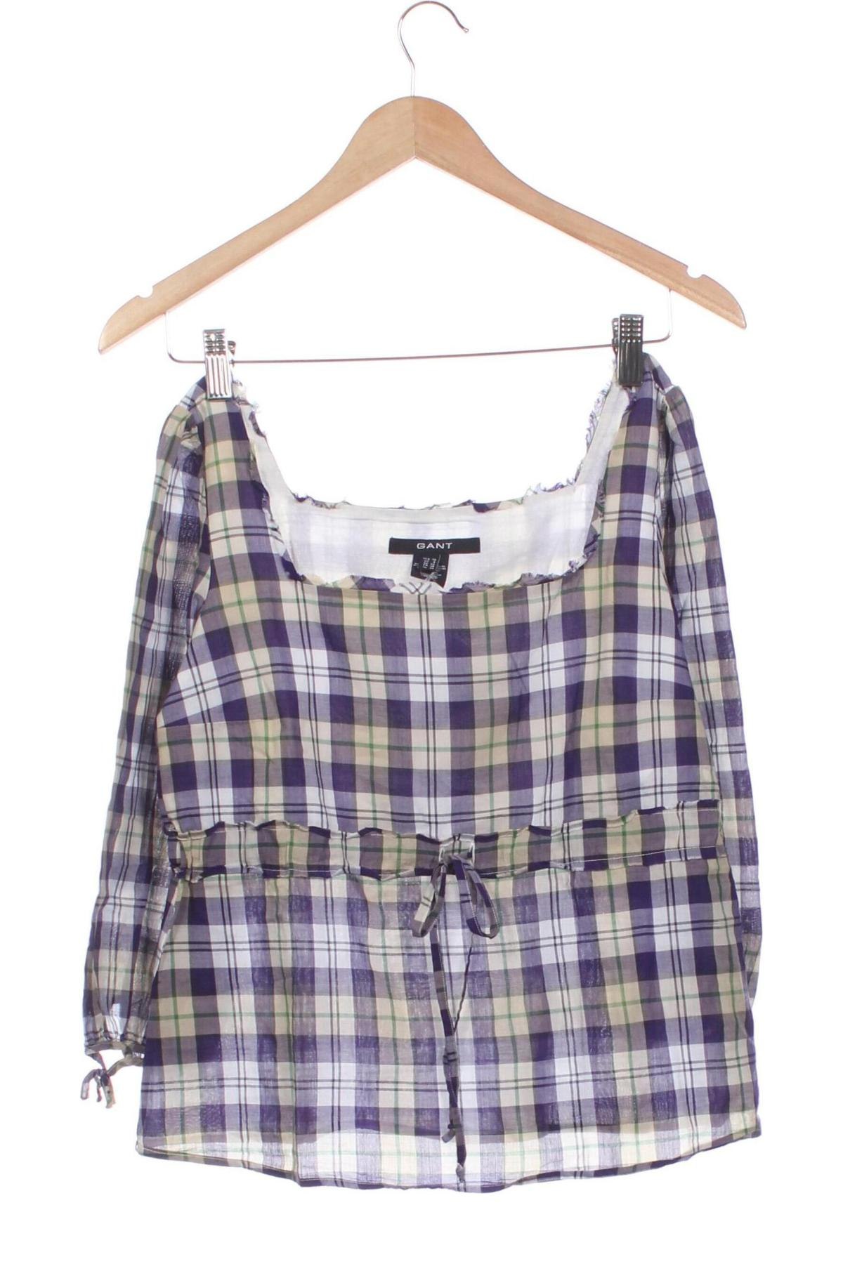 Дамска блуза Gant, Размер XS, Цвят Многоцветен, Цена 7,56 лв.