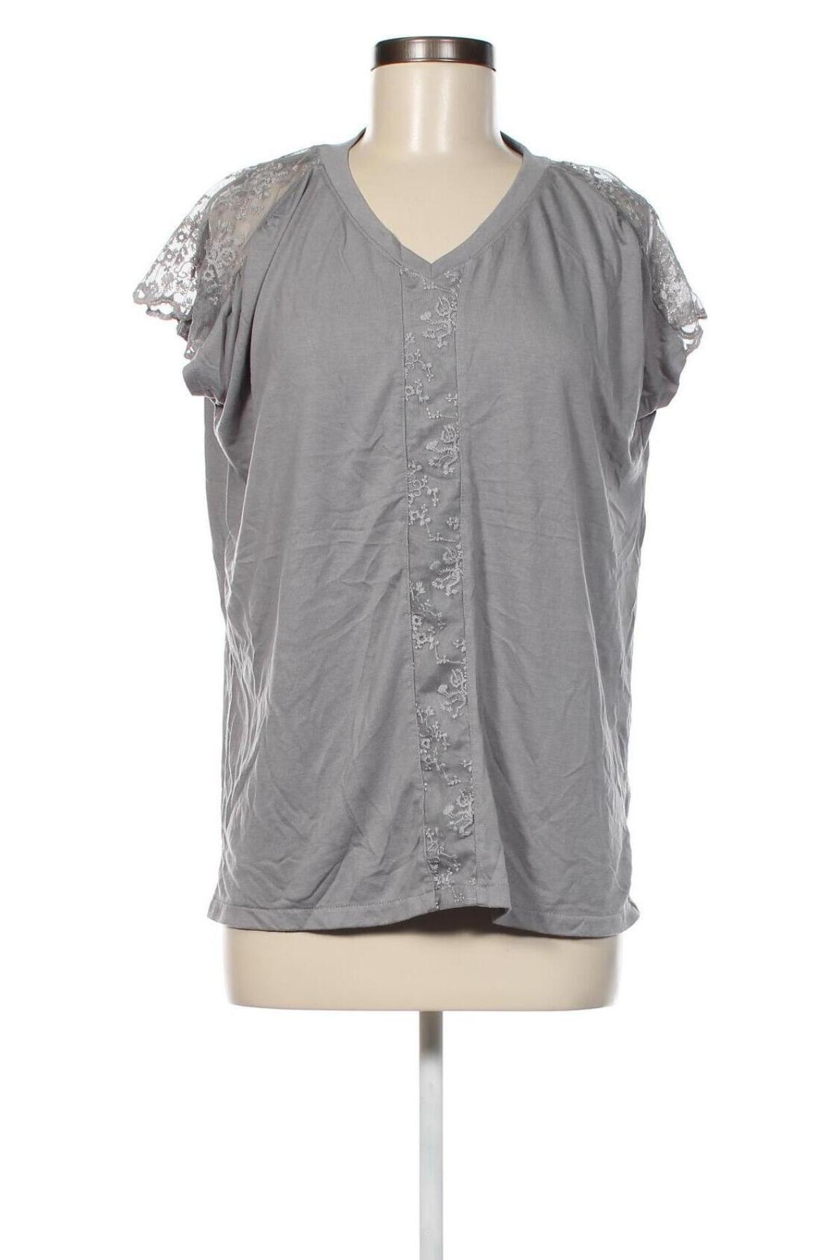 Damen Shirt Gina Benotti, Größe M, Farbe Grau, Preis € 13,22