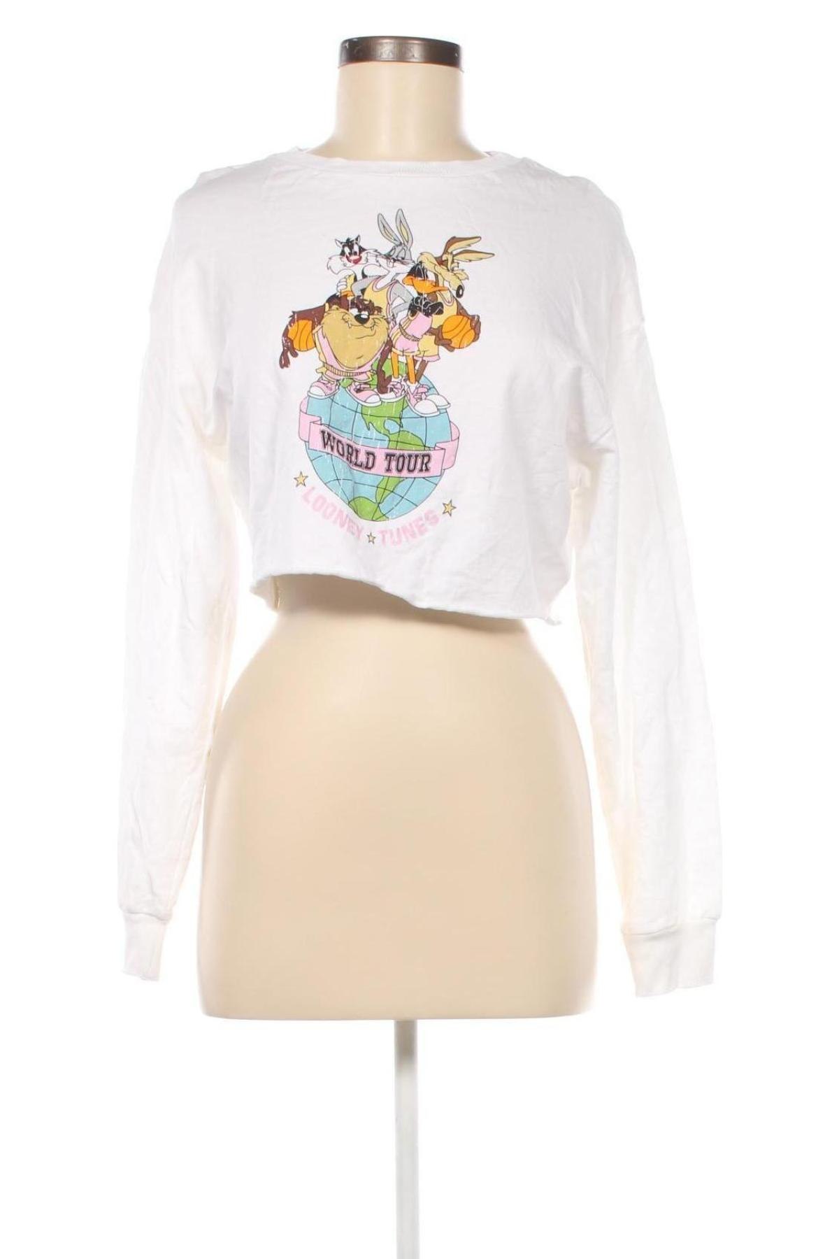 Damen Shirt H&M Divided, Größe XS, Farbe Weiß, Preis 4,10 €