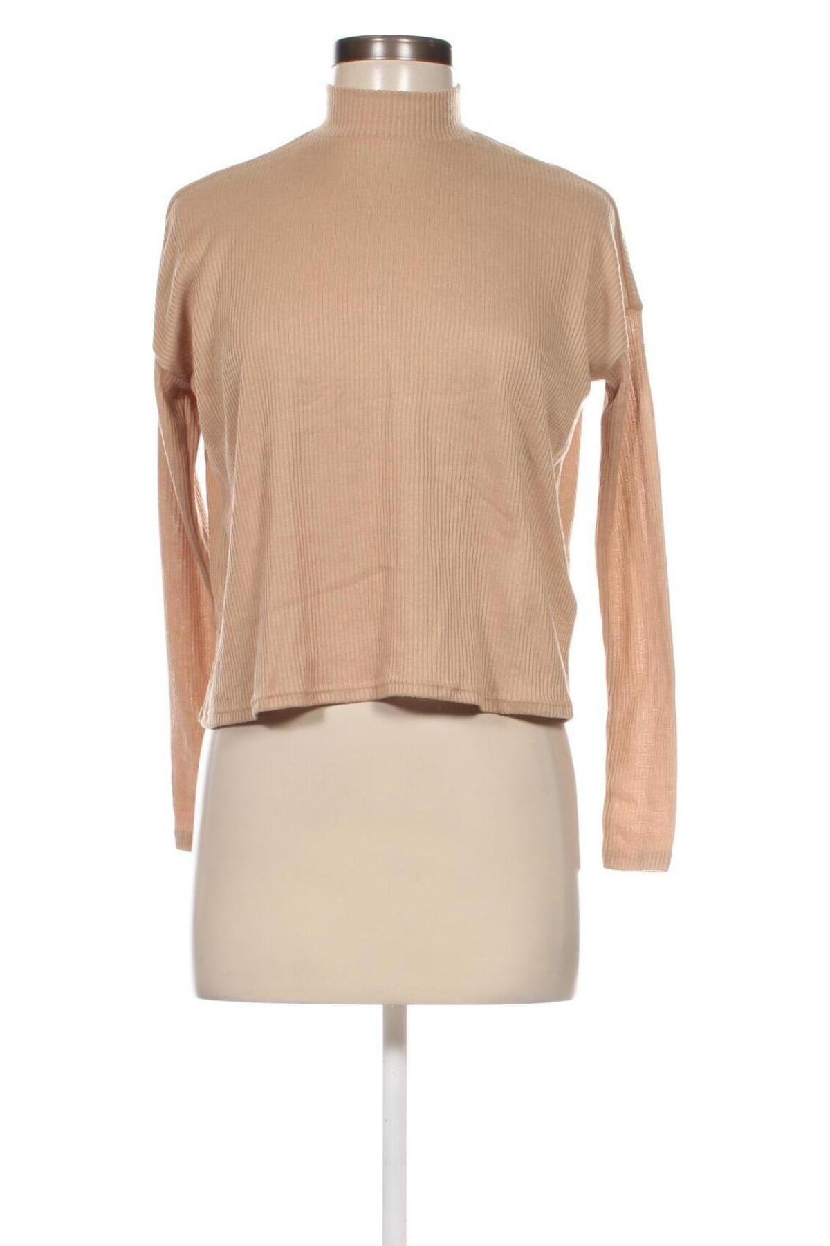 Γυναικεία μπλούζα H&M Divided, Μέγεθος XS, Χρώμα  Μπέζ, Τιμή 2,47 €