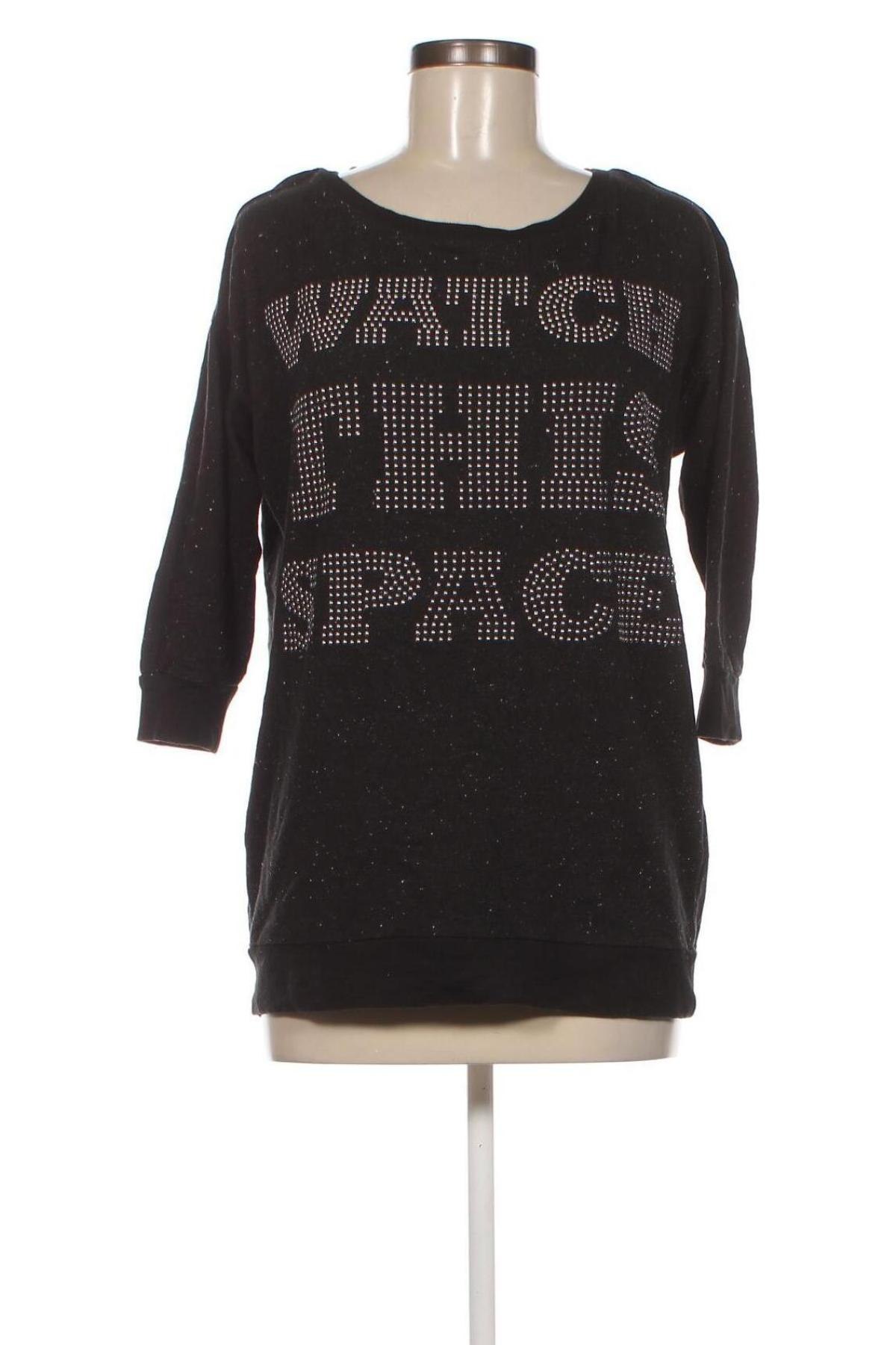 Γυναικεία μπλούζα H&M Divided, Μέγεθος S, Χρώμα Μαύρο, Τιμή 3,88 €