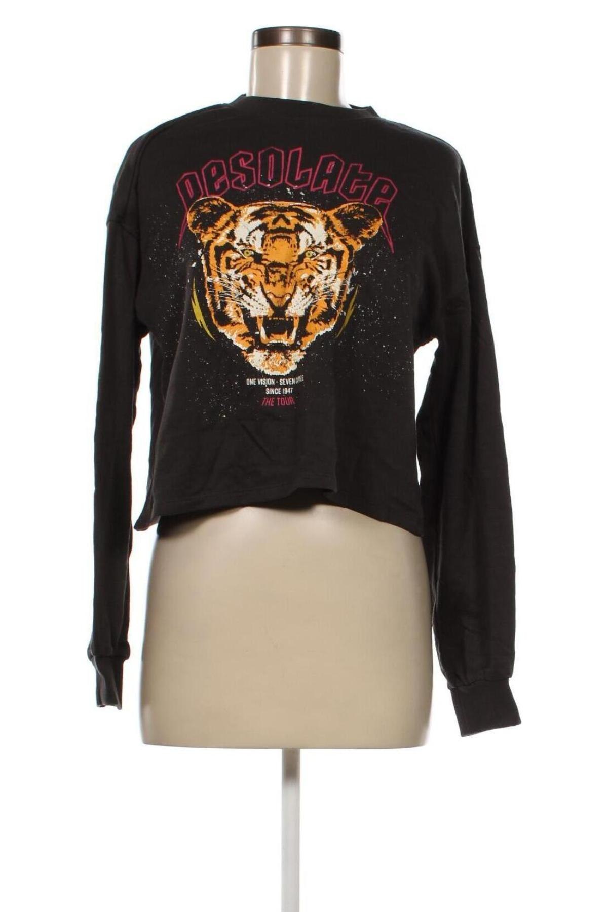 Дамска блуза H&M Divided, Размер XS, Цвят Сив, Цена 4,18 лв.