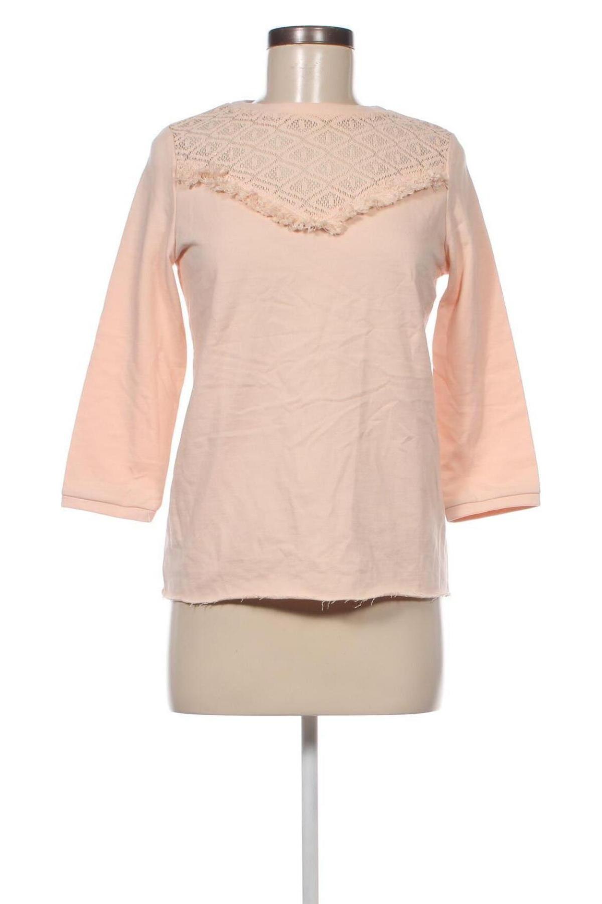 Γυναικεία μπλούζα La Redoute, Μέγεθος S, Χρώμα Ρόζ , Τιμή 2,38 €