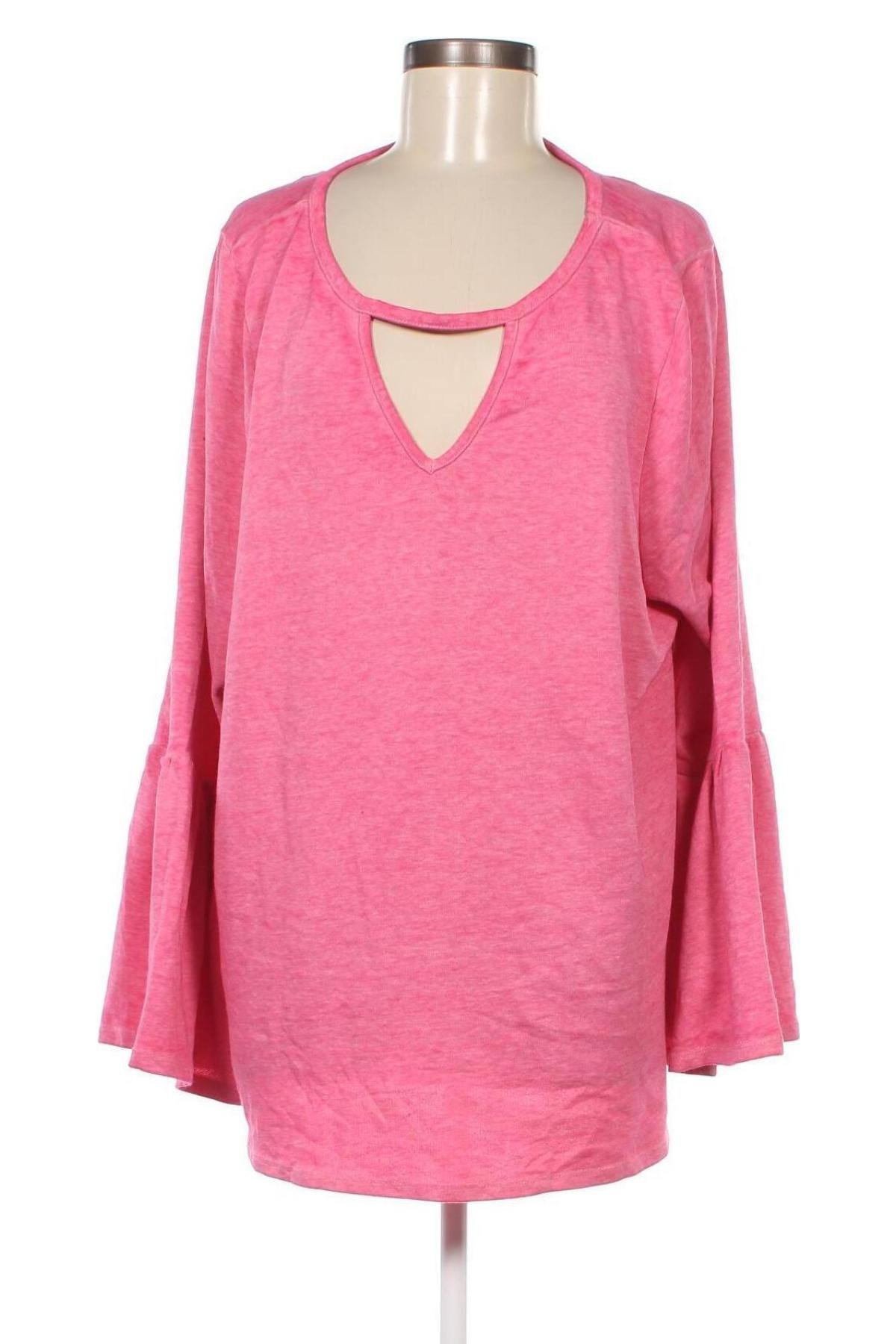 Damen Shirt Lane Bryant, Größe XXL, Farbe Rosa, Preis 16,70 €