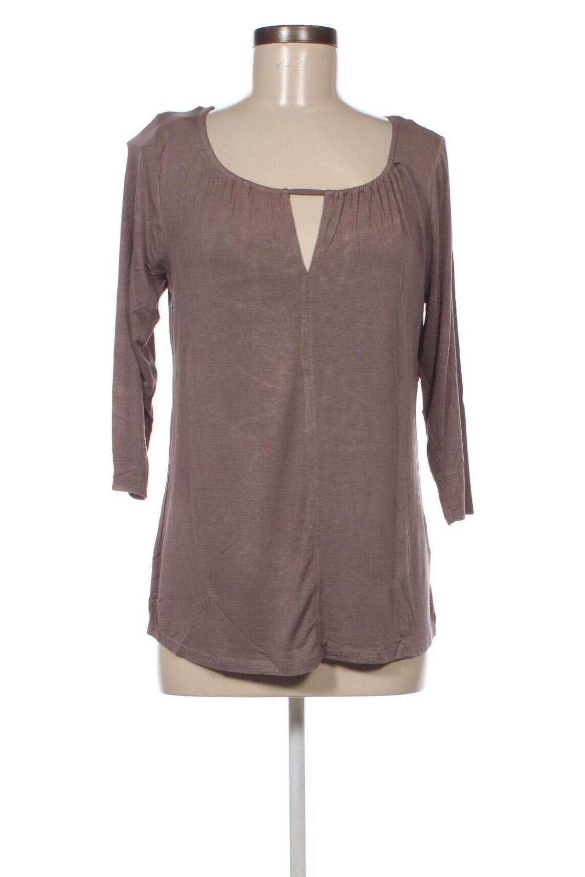 Дамска блуза Lascana, Размер S, Цвят Кафяв, Цена 4,65 лв.