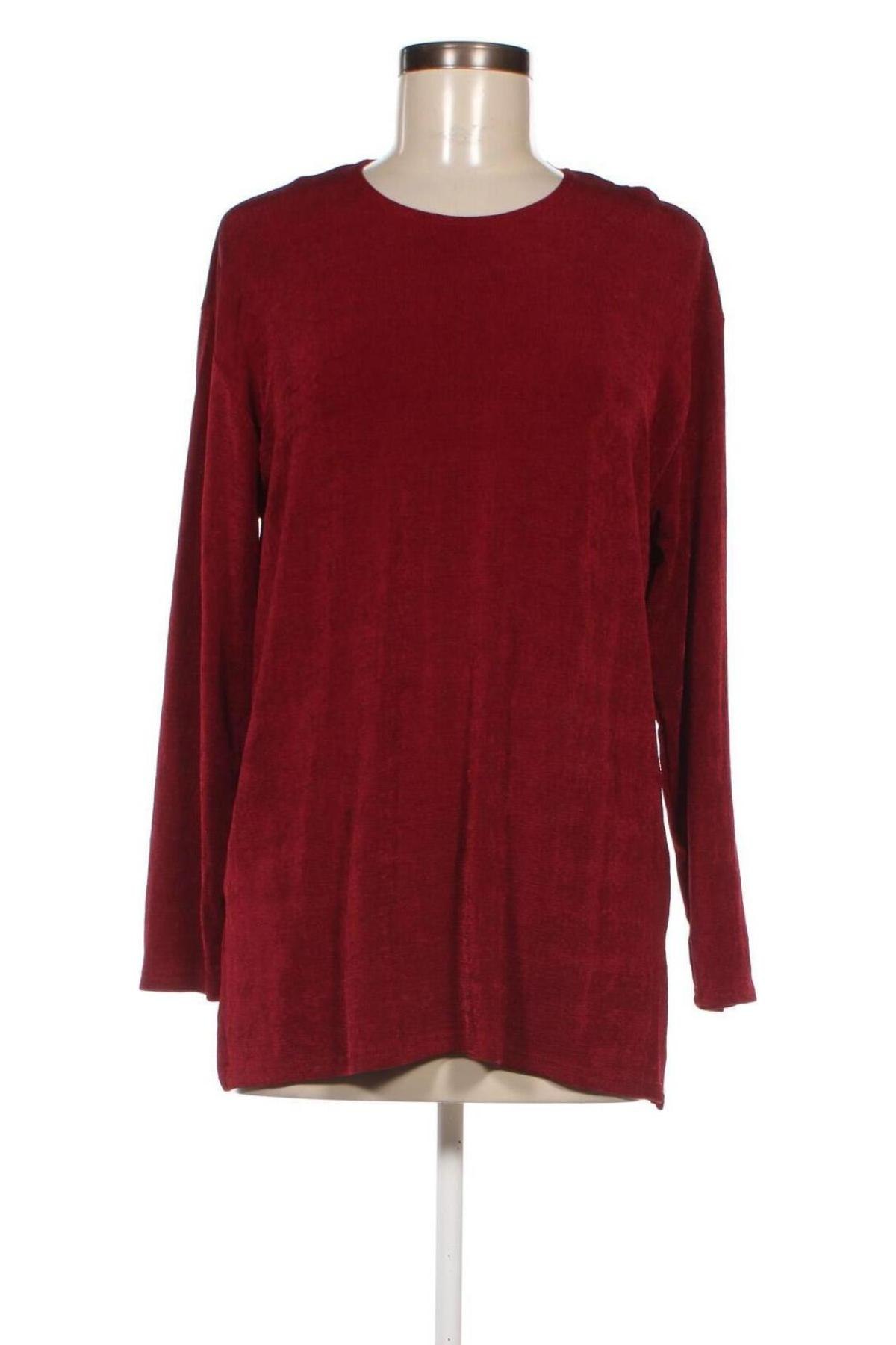 Γυναικεία μπλούζα Magna, Μέγεθος L, Χρώμα Κόκκινο, Τιμή 4,00 €