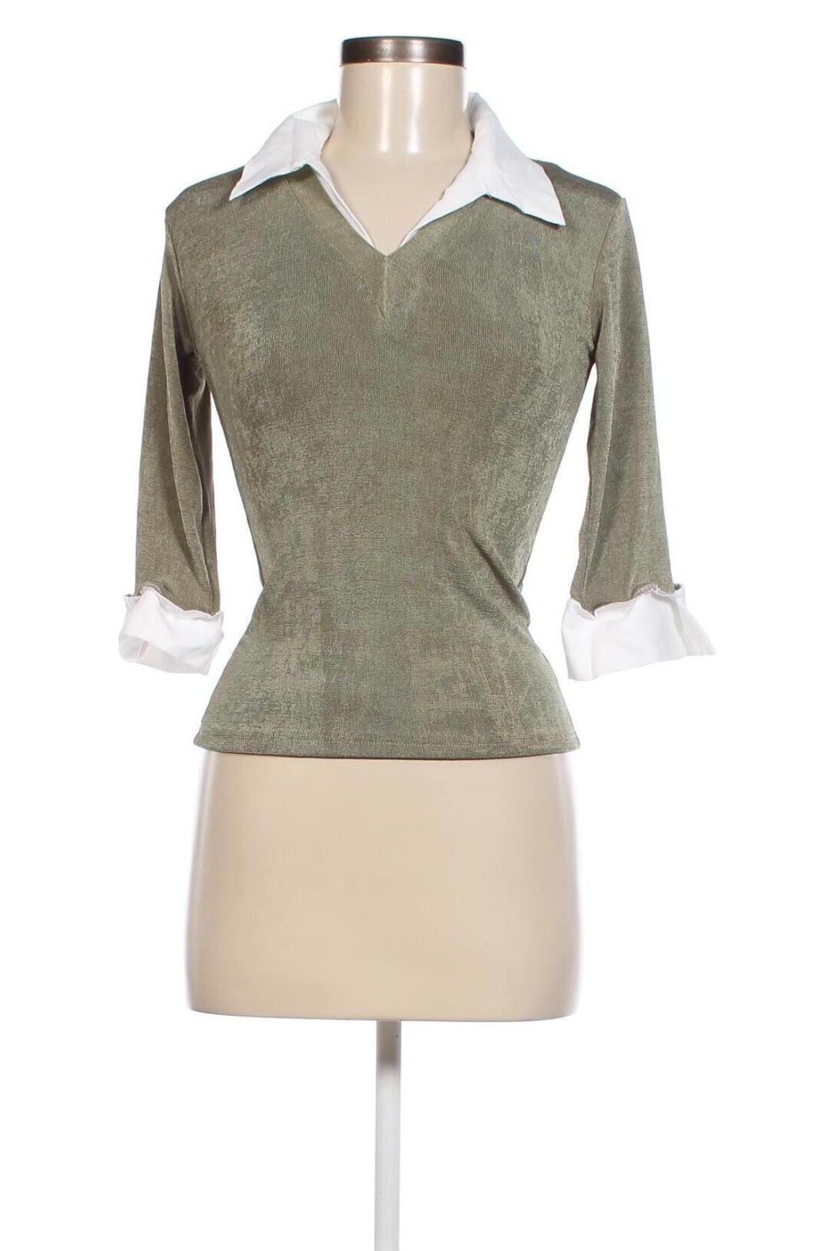 Γυναικεία μπλούζα Magna, Μέγεθος M, Χρώμα Πράσινο, Τιμή 2,88 €
