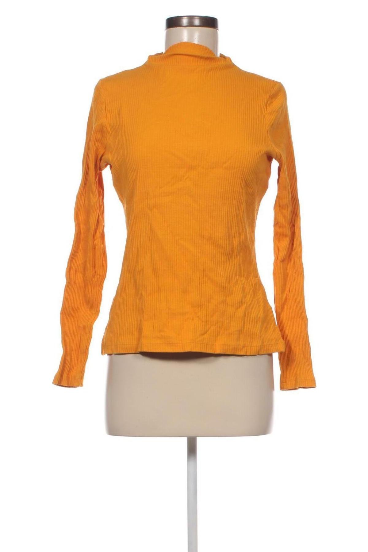 Дамска блуза Manguun, Размер L, Цвят Жълт, Цена 4,75 лв.